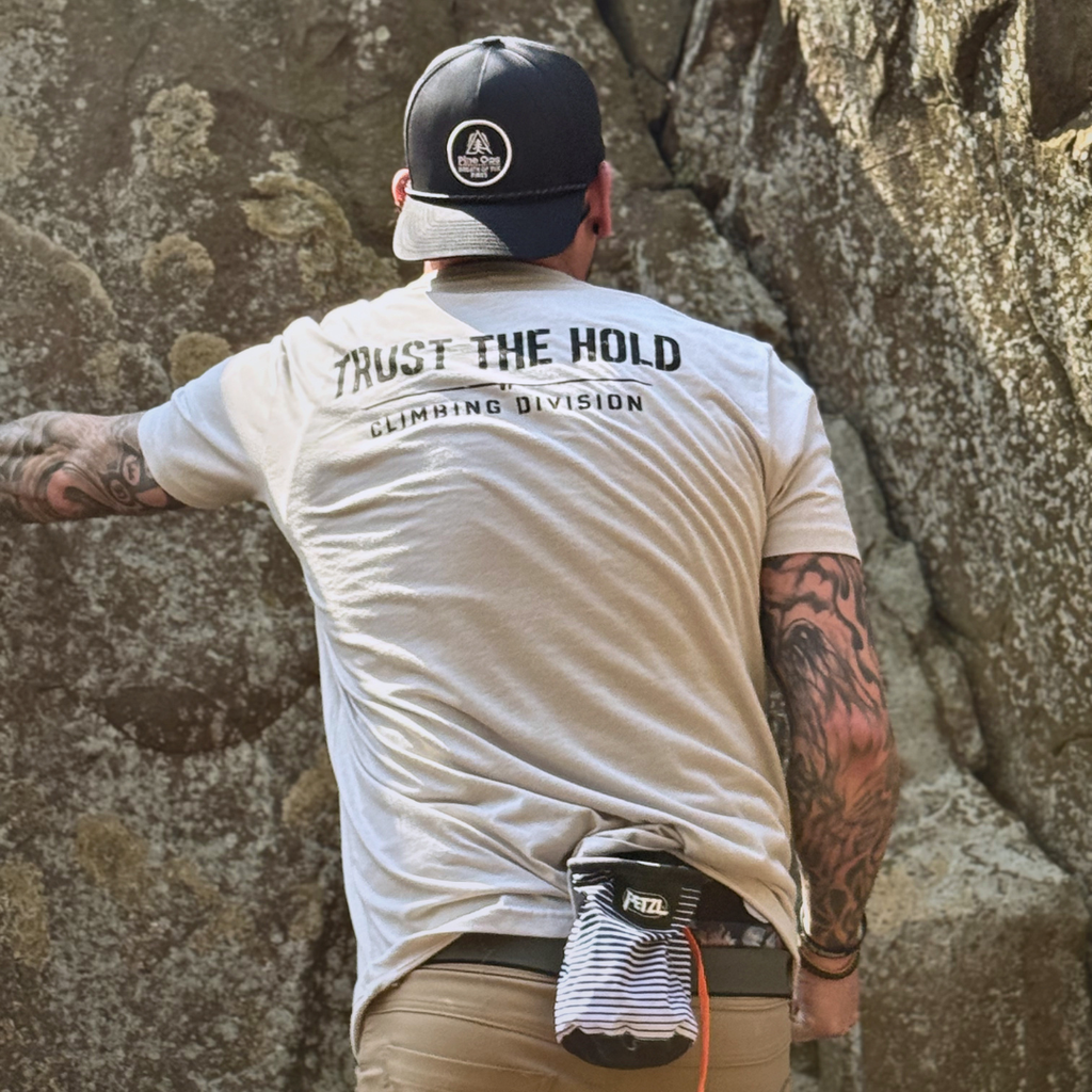 Trust The Hold Climbing Division Signature Tee