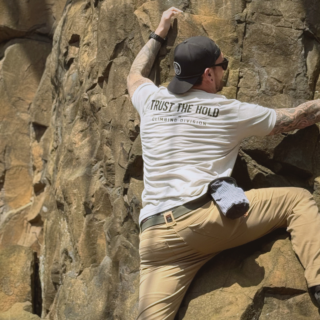 Trust The Hold Climbing Division Signature Tee