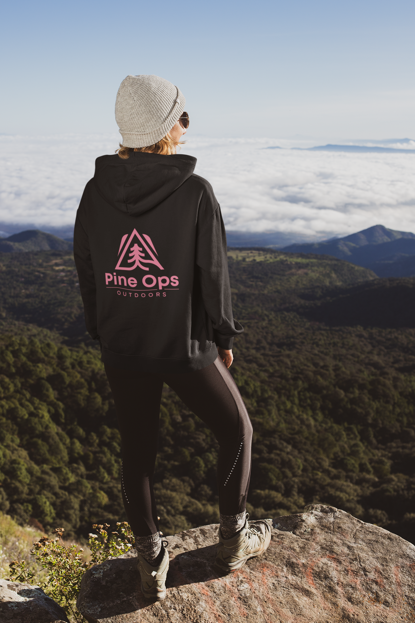 Pine Ops Mountain Leaf Hoodie