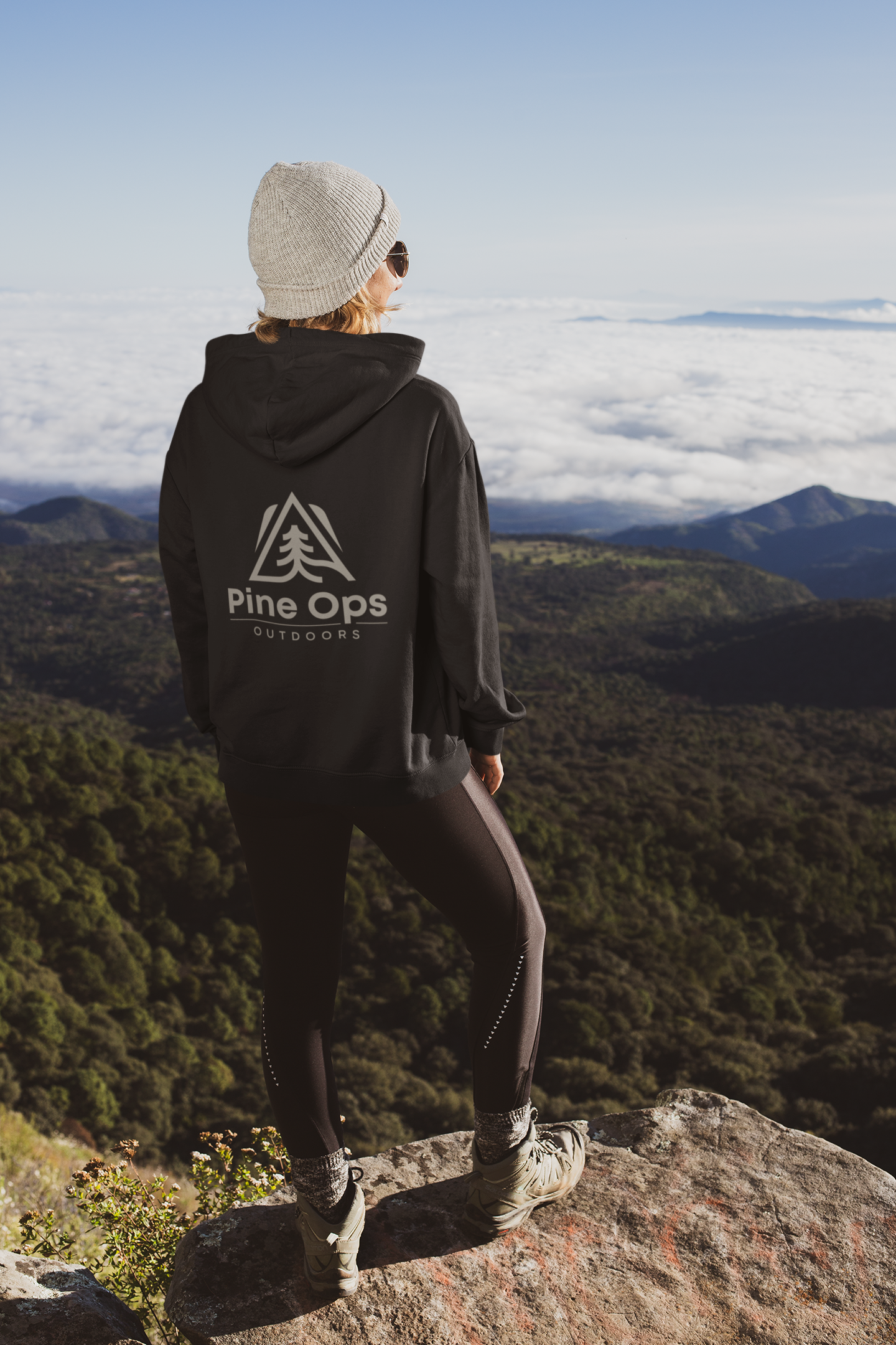 Pine Ops Mountain Leaf Hoodie