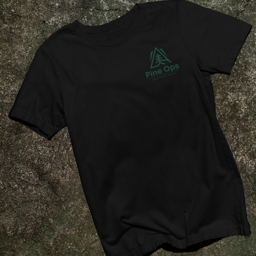 Outdoor Apparel Brand T-Shirt pine ops