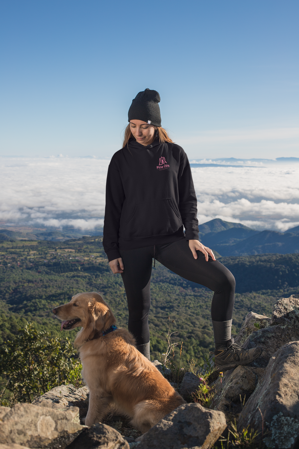 Pine Ops Mountain Leaf Hoodie