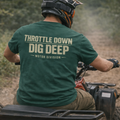 throttle down dig deep motor division