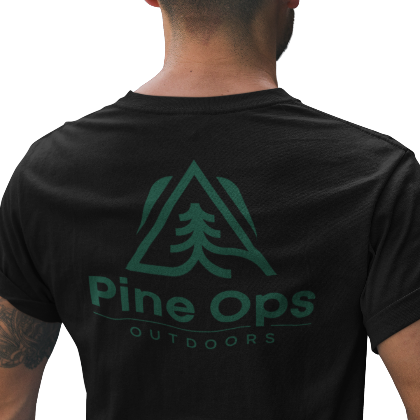 Pine Ops Mountain Leaf Tee